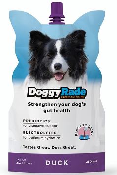 Doggy Rade Prebiotic Drink Duck Pouch 250ml