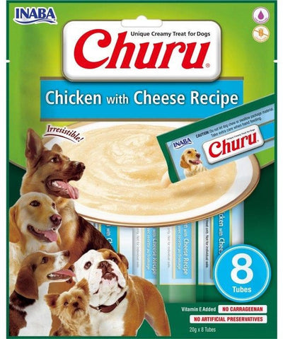 Churu Dog Treats 604 Chicken&Cheese Recipe 8pcs
