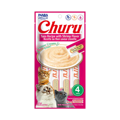 Churu Cat Treats 665 Tuna Crab Recipe 4pcs