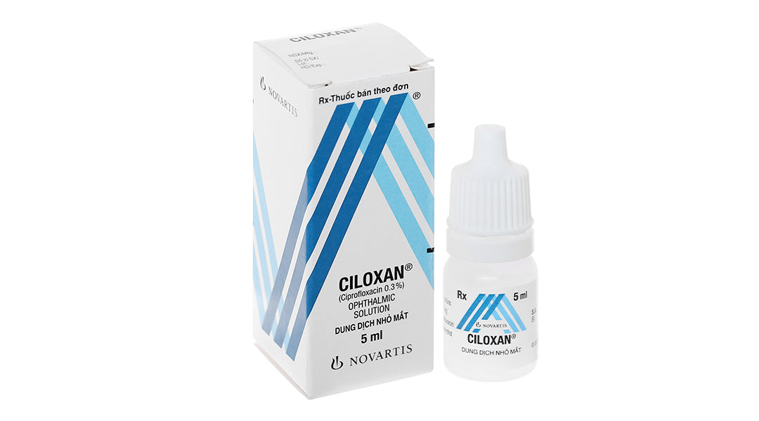 Novartis Ciloxan Eye Drops 3mg/ml 5ml