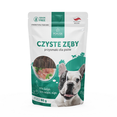 Pokusa Dog Treats Czyste Zeby 60g