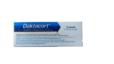 Johnson&Johnson Daktacort Cream 15gr