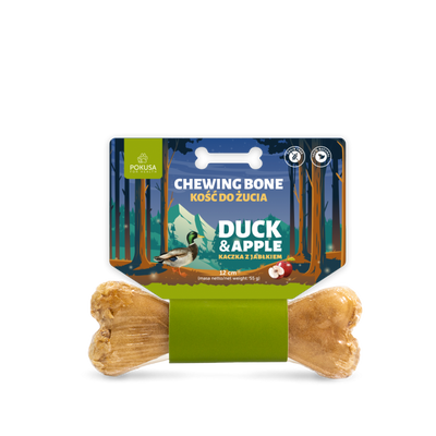Pokusa Chewing Bone Duck&Apple 12cm