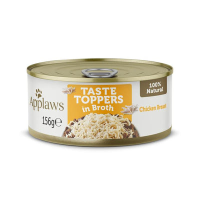 Applaws Dog Tin Taste Toppers Chicken Breast In Broth 156g