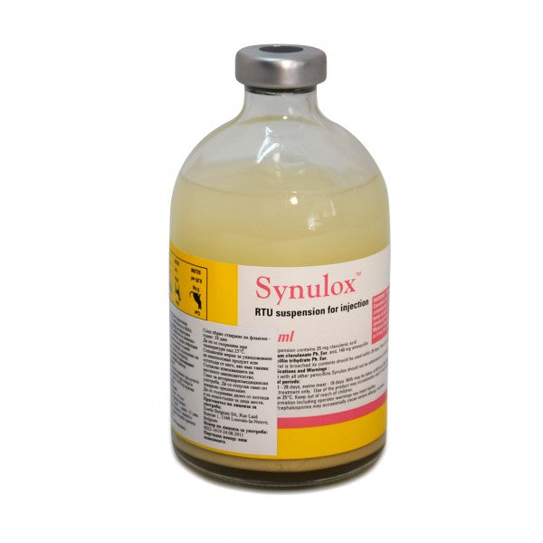Zoetis Synulox 140+35mg/ml injectable 100ml