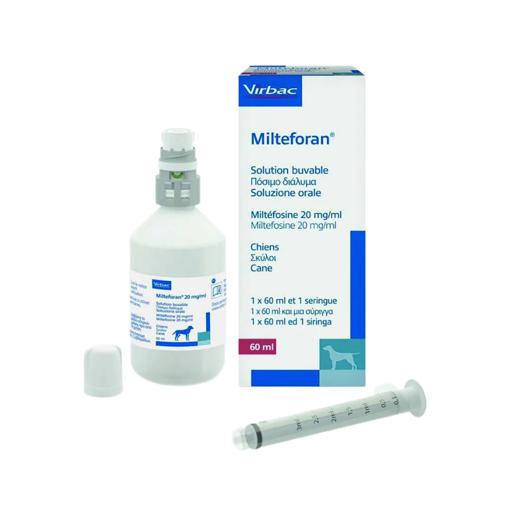 Virbac Milteforan 20mg/ml Oral Solution 60ml