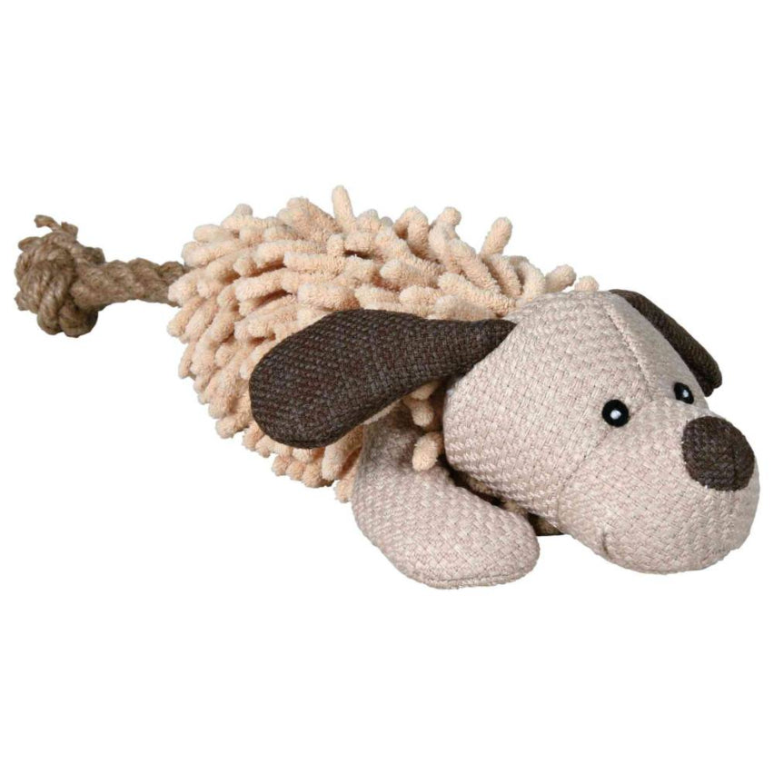 Trixie Dog With Rope Fabric Plush 30cm