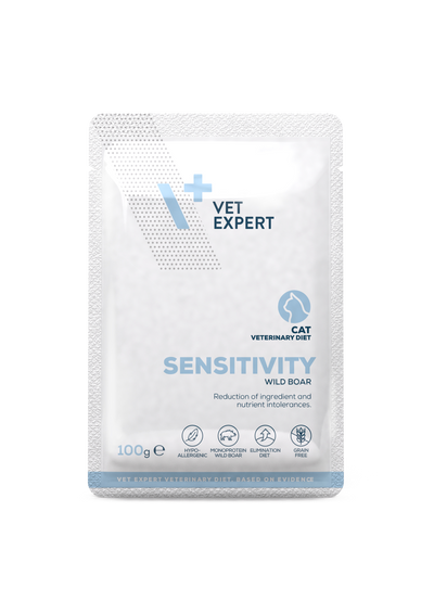 Vet Expert Cat Sensitivity Wild Boar Wet Pouch 100g