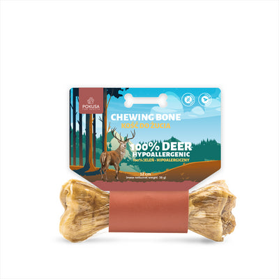 Pokusa Chewing Bone Hypoallergenic Deer 12cm