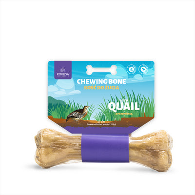 Pokusa Chewing Bone Quail 17cm