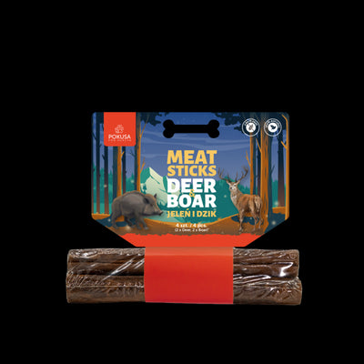 Pokusa Meat Sticks Deer&Boar4pcs
