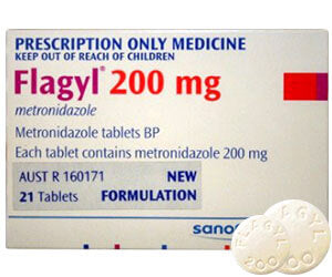 Sanofi Flagyl 200mg 21tabs