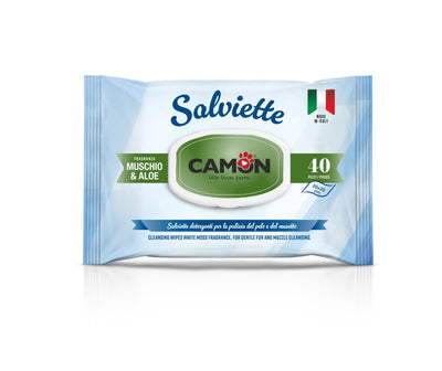 Camon Wipes Musk Aloe 40pcs LA046