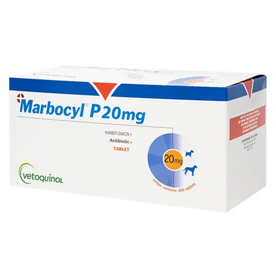 Vetoquinol  Marbocyl P 20mg 10tabs