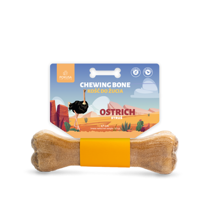 Pokusa Chewing Bone Ostrich 17cm