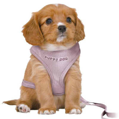 Trixie Junior Soft Harness M-L 10mm 2mt Lilac