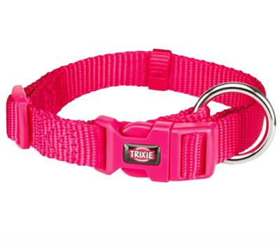 Trixie Premium Collar M/L 35cm-55cm/20mm Fuchsia