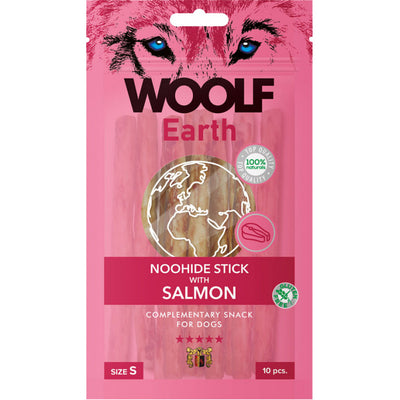 Woolf Noohide Stick Salmon 10pcs