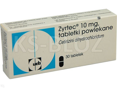 Ucb Zyrtec 10mg 30tabs