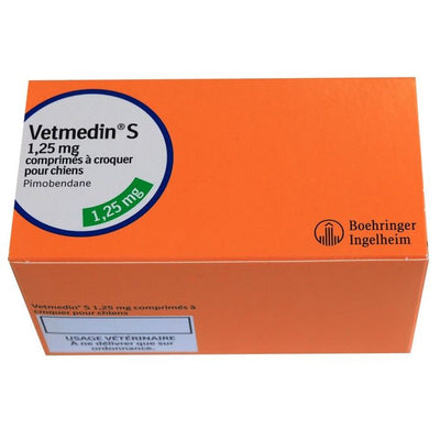 Boehringer VetMedin S 1.25mg 100tabs