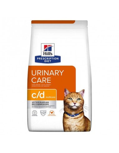 Hills Cat PD Food Urinary Care C/D Multicare Dry Chicken 3Kg