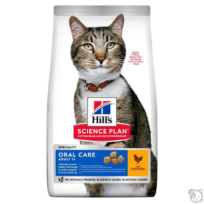 Hills Cat SP Adult 1+ Oral Care Dry Chicken 1.5kg