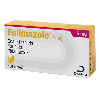 Dechra Felimazole 5mg 25tabs