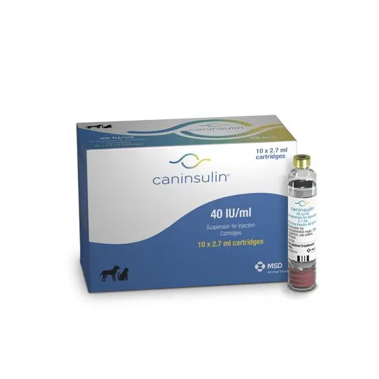 MSD Caninsulin Vetpen Cartridges 2.7ml