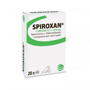 Ceva Spiroxan 250mg 20tabs