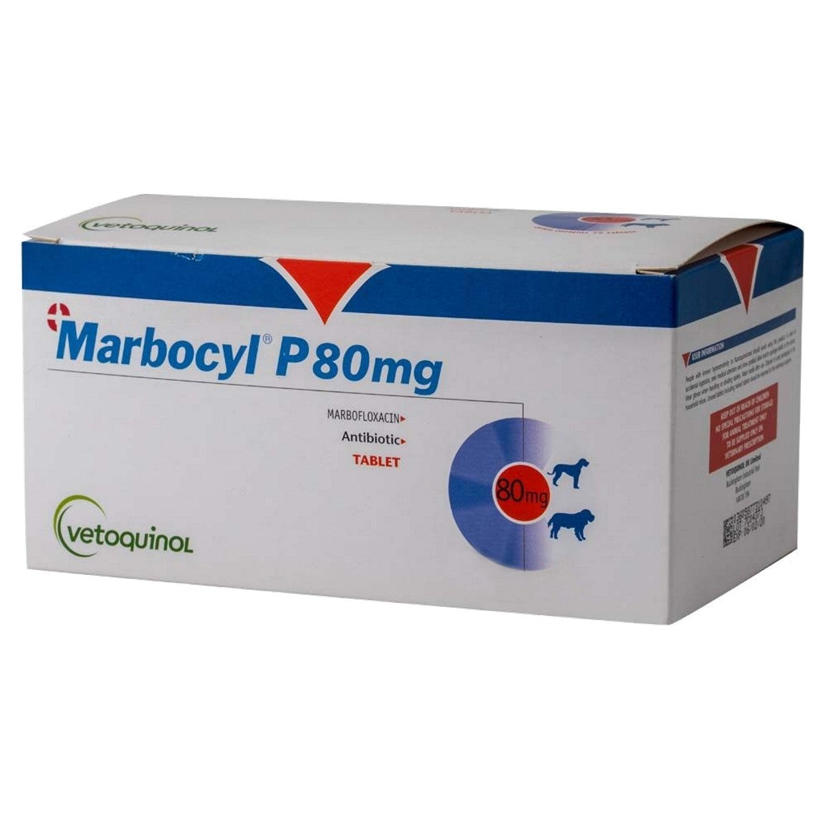 Vetoquinol  Marbocyl P 80mg 6tabs
