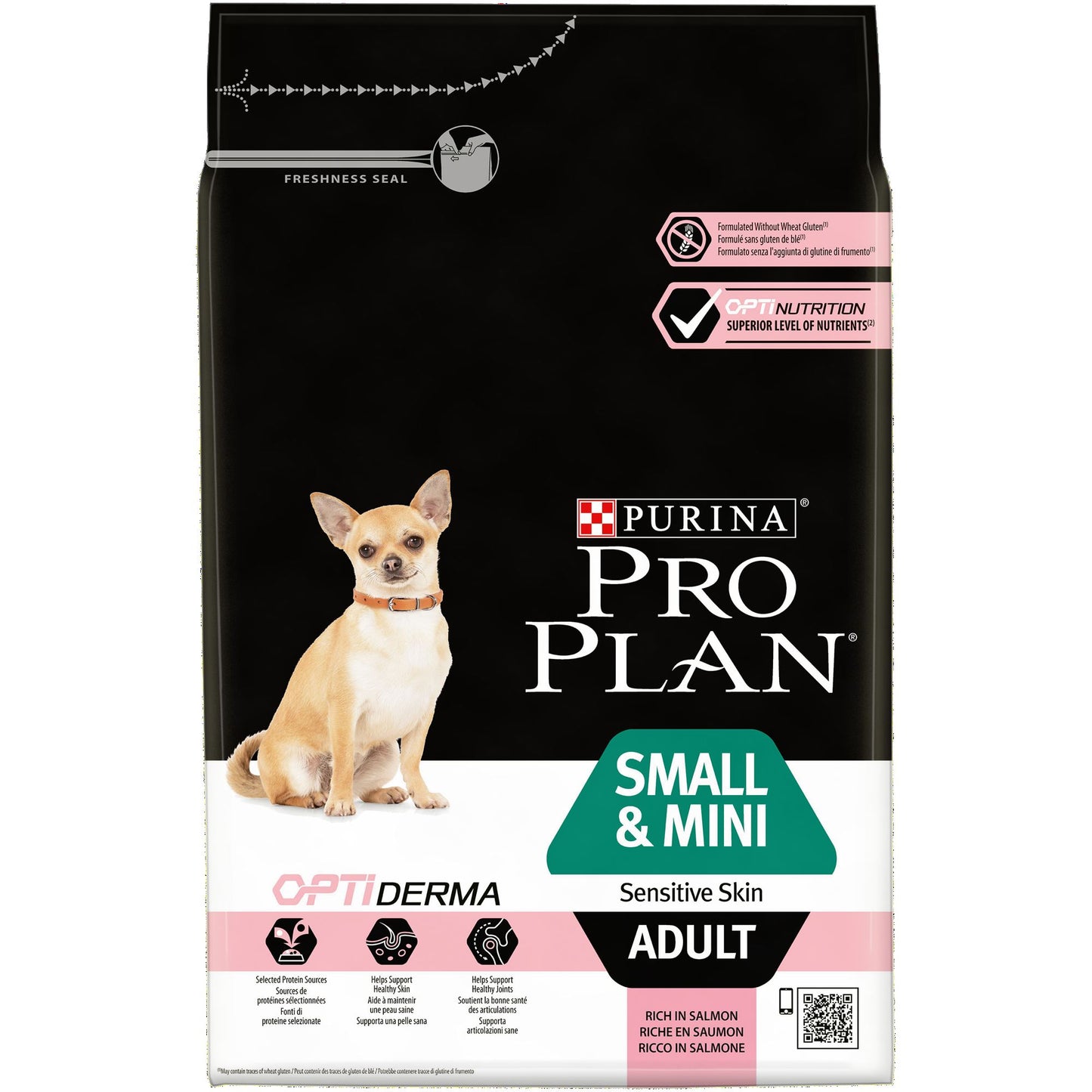 Purina Dog PP OptiDerma Adult Small &Mini Salmon 3kg
