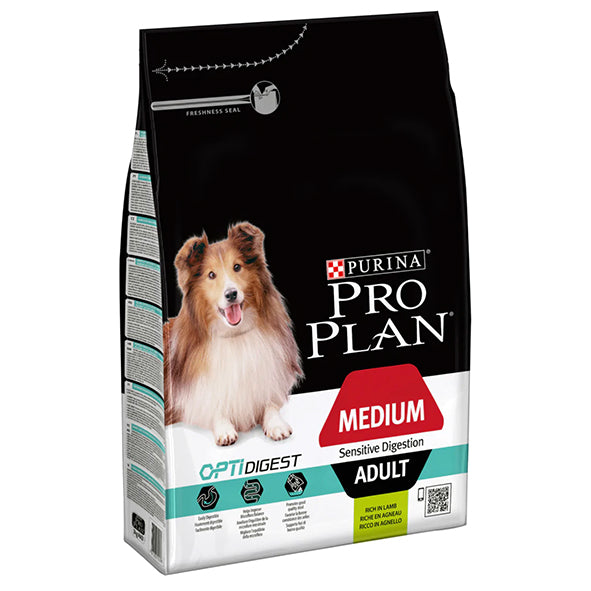Purina Dog PP OptiDigest Adult Medium Lamb 3kg