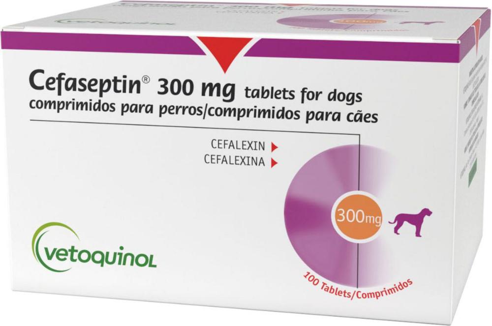 Vetoquinol  Cefaseptin 300mg 10tabs
