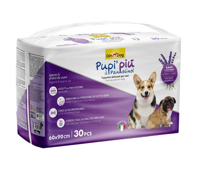 Gimdog Pupi Piu Nappies Lavander 60x90 30pcs