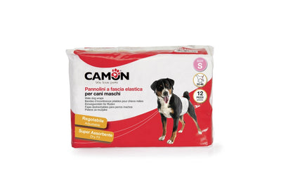 Camon B040/1 Disposable Nappies Male Dogs Size 1/S