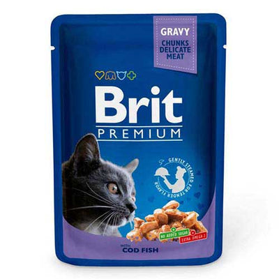 Brit Cat Premium Cod Fish 100gr