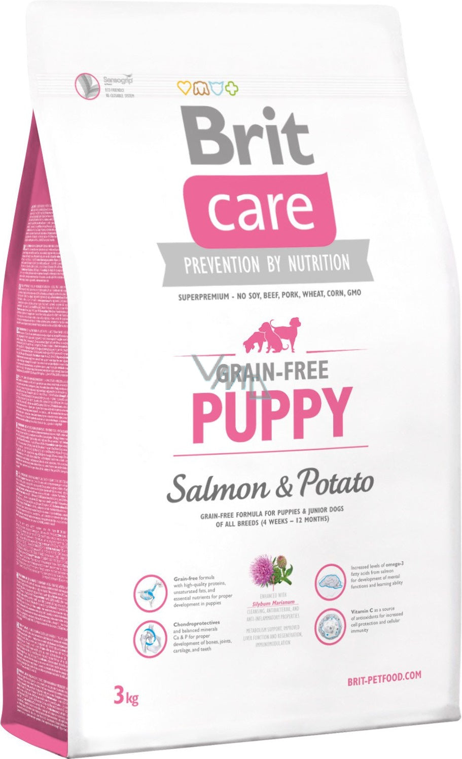 Brit Dog Care Puppy Salmon&Potato 3Kg