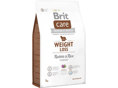Brit Dog Care Weight Loss Rabbit&Rice 3Kg