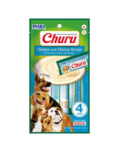 Churu Dog Treats 614 Chicken&Cheese 4pcs