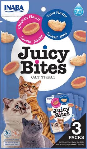 Juicy Bites Cat Treats 701 Tuna&Chicken 3packs