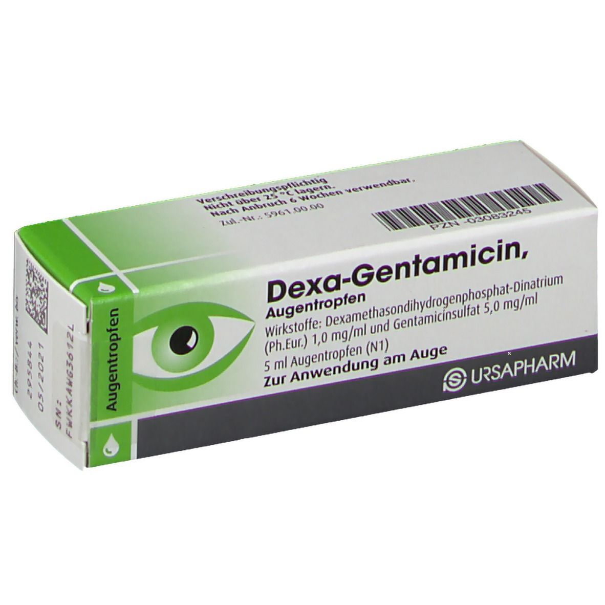 UrsaPharm Dexa Gentamicin Eye Ointment 2.5g