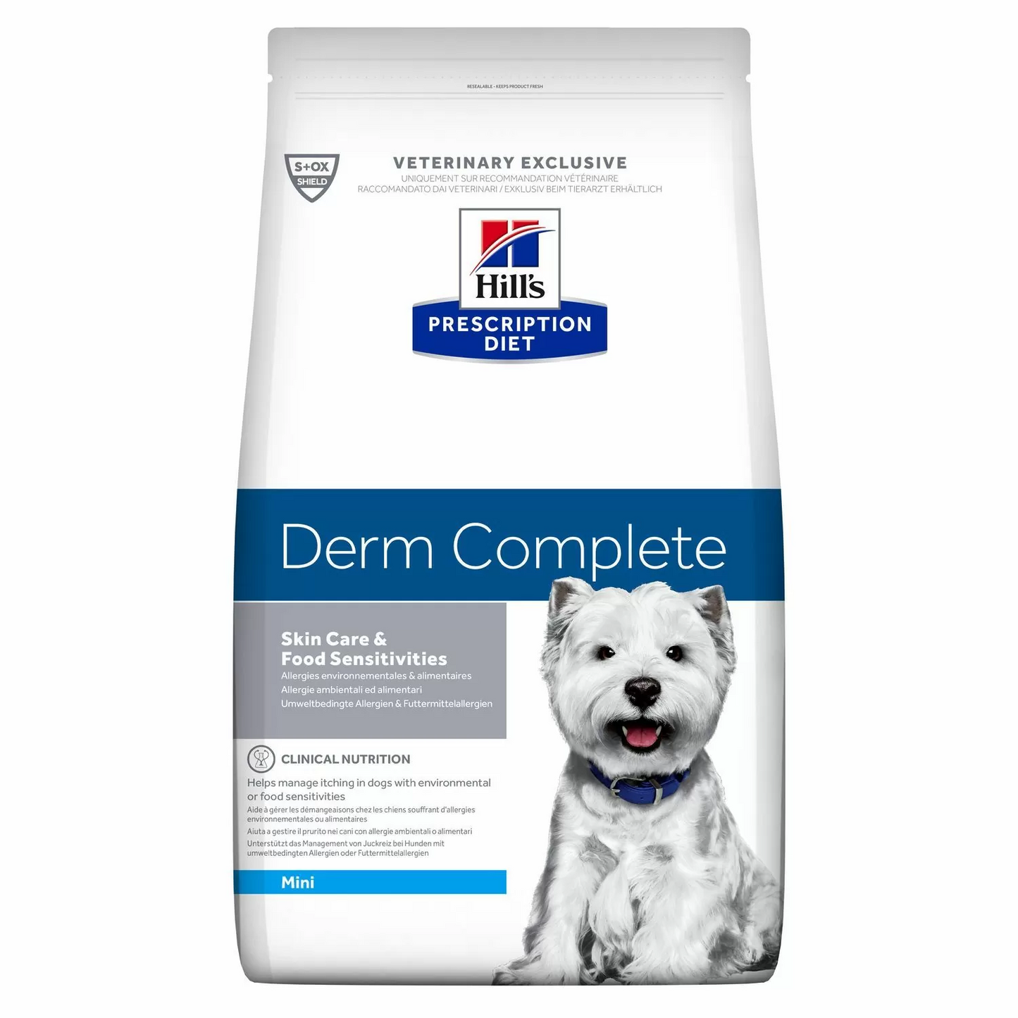 Hills Dog PD Derm Complete Mini Dry 6Kg