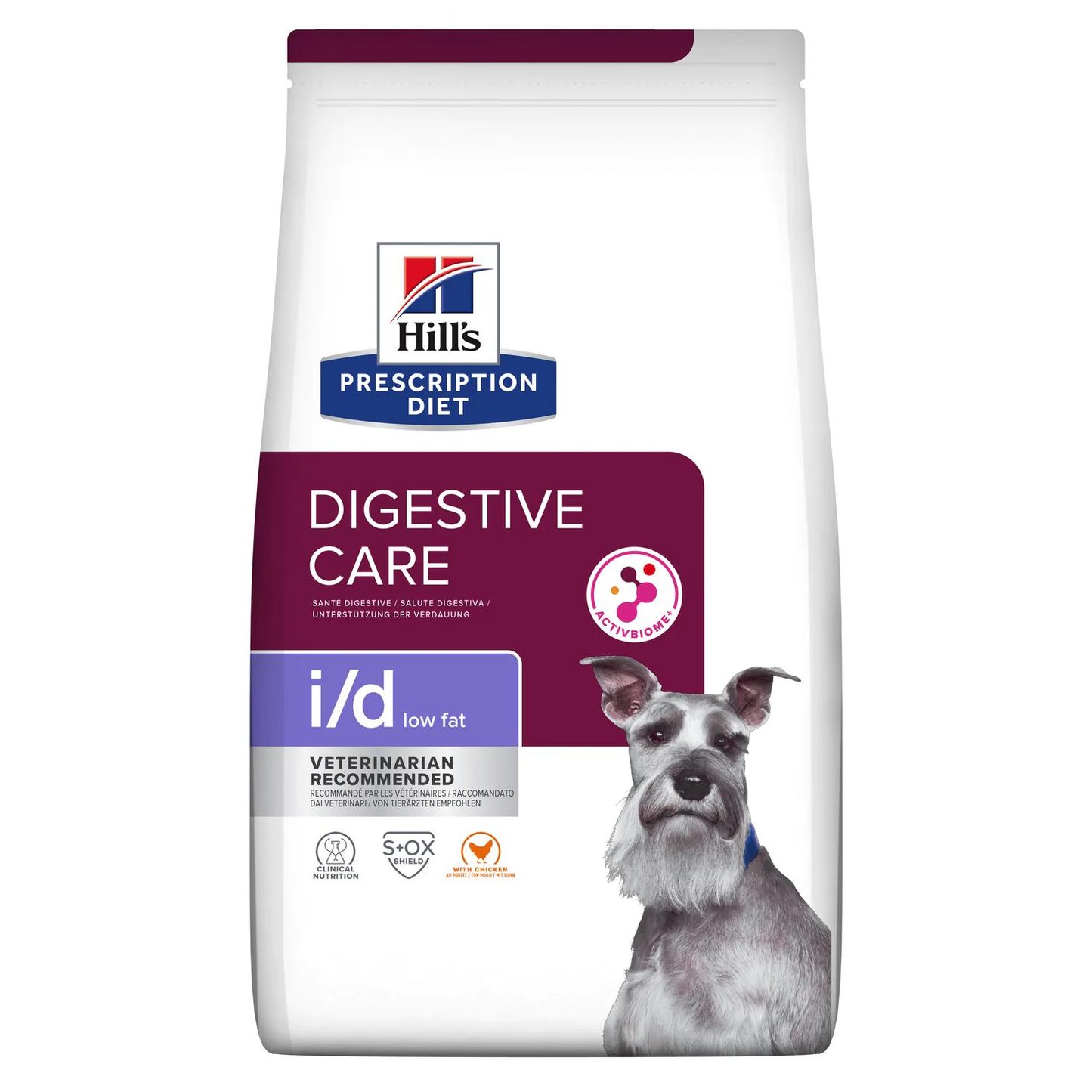 Hills Dog PD Digestive Care I/D  low fat Dry Chicken 1.5Kg