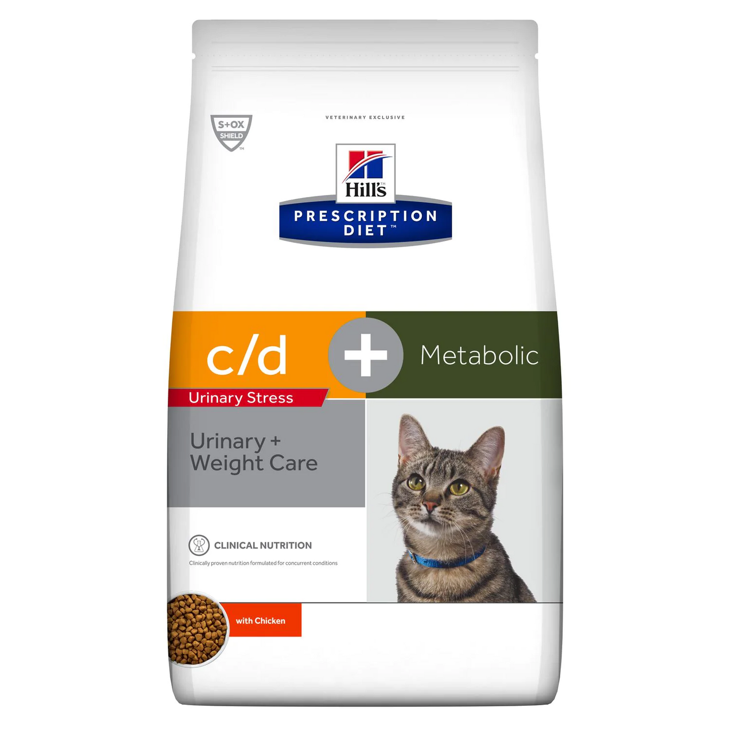 Hills Cat PD Urinary Stress + Metabolic C/D Dry Chicken 1.5Kg