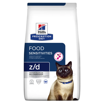 Hills Cat PD Food Sensitivies Z/D Original Dry 1.5Kg