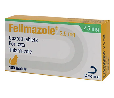 Dechra Felimazole 2.5mg 25tabs