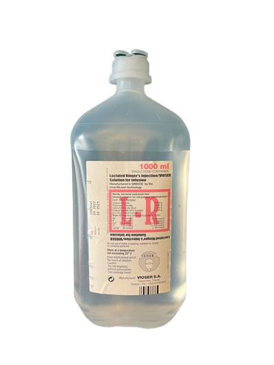 Vioser Ringer Lactate Bottle 1lt